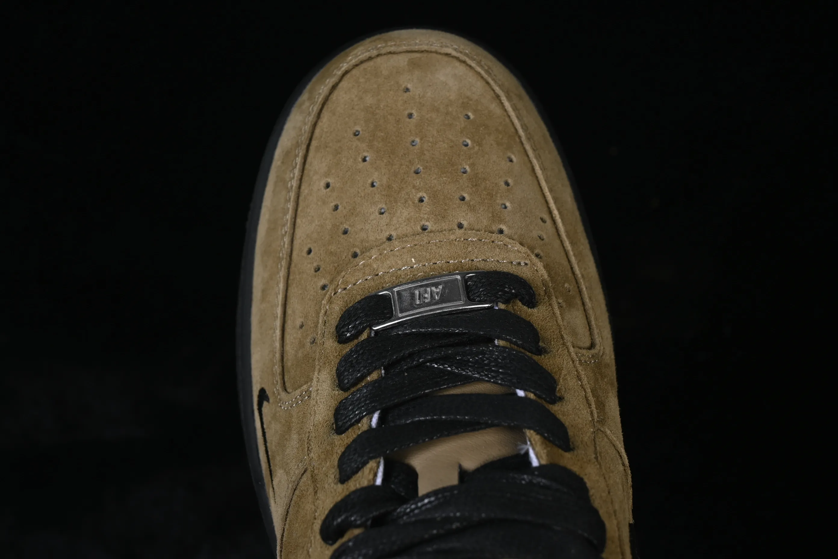 All categories Nk Air Force 1 Air Force series Nk Air Force 1 Low Air Force low-top Nike Air Force 1'07 Low joint khaki black Air Force 1 low-top casual sneakers DV5477-201
